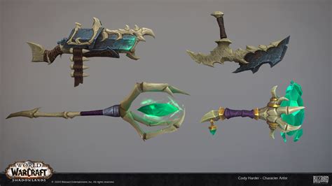 Cody Harder Shadowlands Weapons