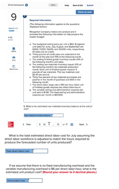 Solved Ch 8 Homework Saved Help Save Exit Submit Check My Chegg