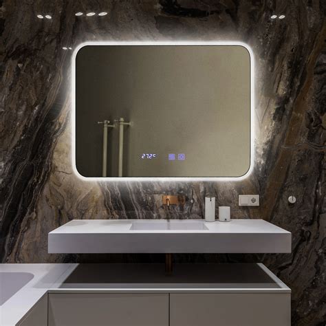 China ODM Bathroom Smart Led Mirror Factories Amazon Hot Sale LED