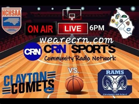 Cleveland Rams Vs Clayton Comets Varsity Men S Basketball YouTube