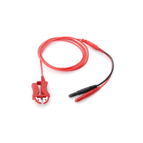 Lead Wire With Clip Shielded Lead110s Neurospec Webshop