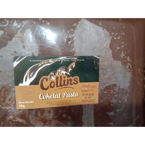 Jual Collins Coklat Pasta Coklat Asli 5kg Shopee Indonesia