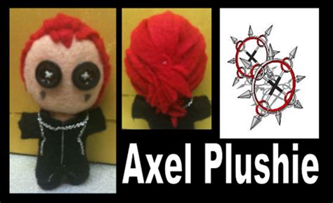 Kingdom Hearts Axel Plushie By Jack O Alltrades On Deviantart