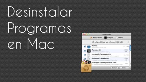 Como Desinstalar Programas En Mac Os X Youtube