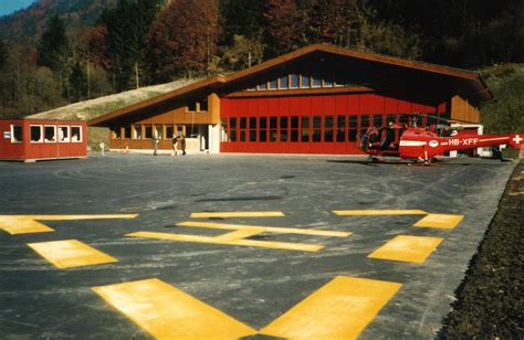 Rega Basis Wilderswil Schweizerische Rettungsflugwacht Rega