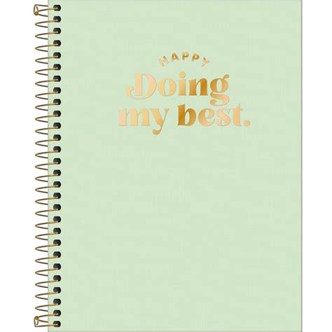 Caderno Espiral Capa Plas Colegial M Happy Vd F Tilibra Shopee