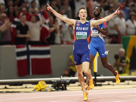 World Athletics Championships Karsten Warholm Confirms Greatness With