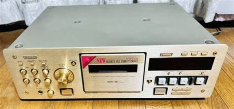 Teac V 8030s Stereo Cassette Deck With Remote Control Tested In Hand Ebay