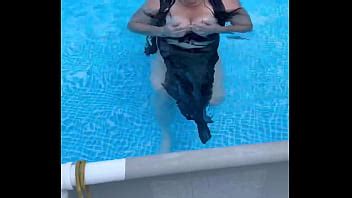 Titty Action In The Pool XVIDEOS
