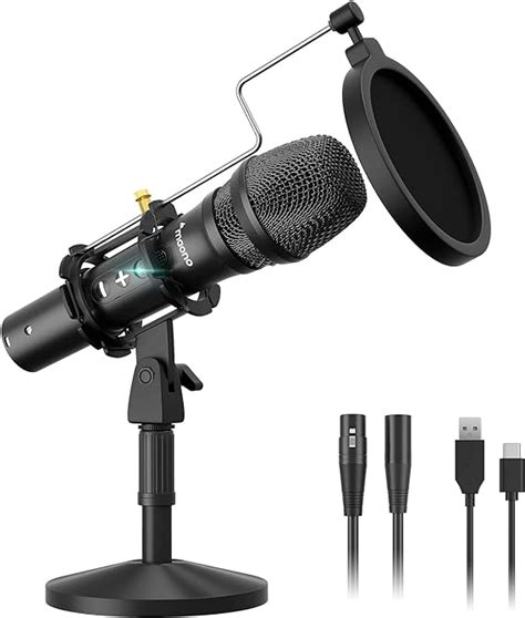 Maono Micr Fono Vocal Din Mico Usb Xlr Hd T Mic Cardioide