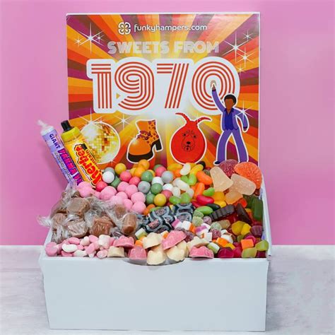 Sweets Of The 1970s Funky Hampers