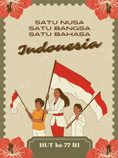 Rayakan Kemerdekaan Dengan Contoh Poster 17 Agustus 2023 Canva