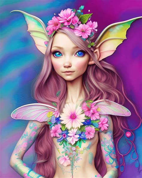 Beautiful Elf Fairy Graphic Creative Fabrica