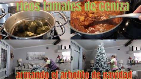 Ya Empezamos A Armar El Arbol De Navidad Unas Ricas Corundas Youtube