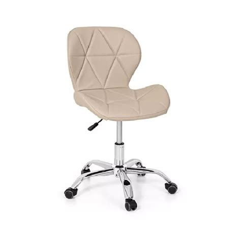 Cadeira De Escritório Eiffel Slim Office Base Giratória Nude Leroy Merlin