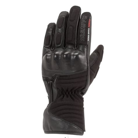 GUANTES INVIERNO RAYAN NEGRO MARCA RAINERS