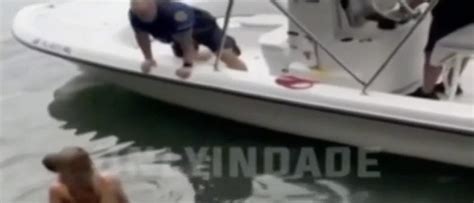 Video Shows Miami Woman Getting Naked Jumping Into Water With Year Old Nephew To Avoid Arrest