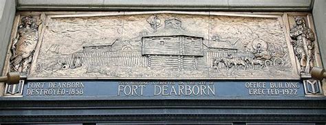 Site of Fort Dearborn - Chicago, Illinois