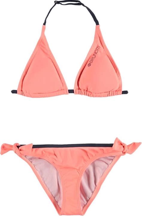 Brunotti Semplice Bikini Meisjes Maat 176 Fluro Rosa Bol