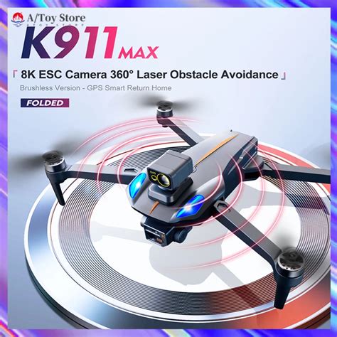 Dron K911 Max Gps 4k profesional evitación de obstáculos cámara Dual