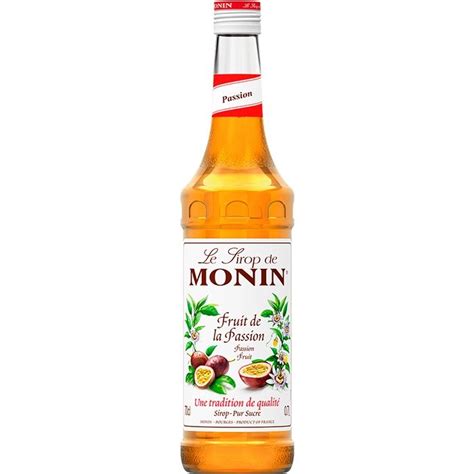 Xarope Monin Maracujá 700 ml na Scotch Store