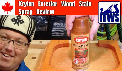 Krylon Exterior Wood Stain Spray Review Youtube