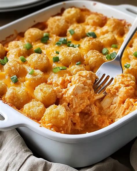 Buffalo Chicken Tater Tot Casserole Greenku Recipes