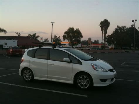 Saris Roof Rack With Honda Insight Clips On Gen2 Honda Fit Unofficial Honda Fit Forums