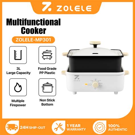 Zolele Mp Electric Hot Pot Multifunctional Mini Hotpot Barbecue Home Mini Hot Pot Electric