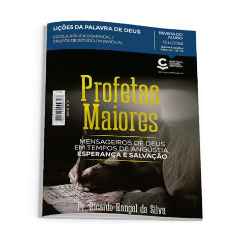 REVISTA Nº 72 LIÇÕES DA PALAVRA DE DEUS ALUNO PROFETAS MAIORES