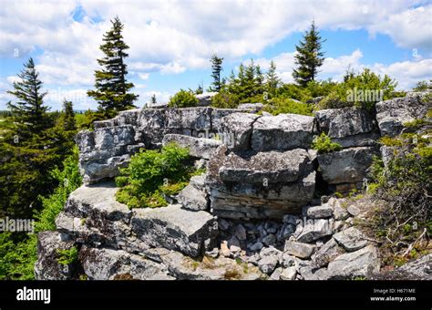 Bear Rocks Preserve Stock Photo - Alamy