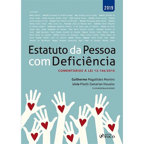 Livro Estatuto Da Pessoa Defici Ncia Coment Rios Lei