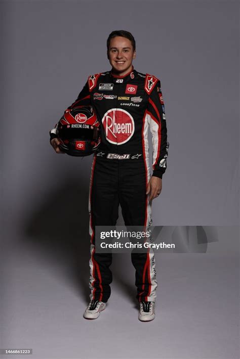 Nascar Driver Christopher Bell Poses For A Photo During Nascar News