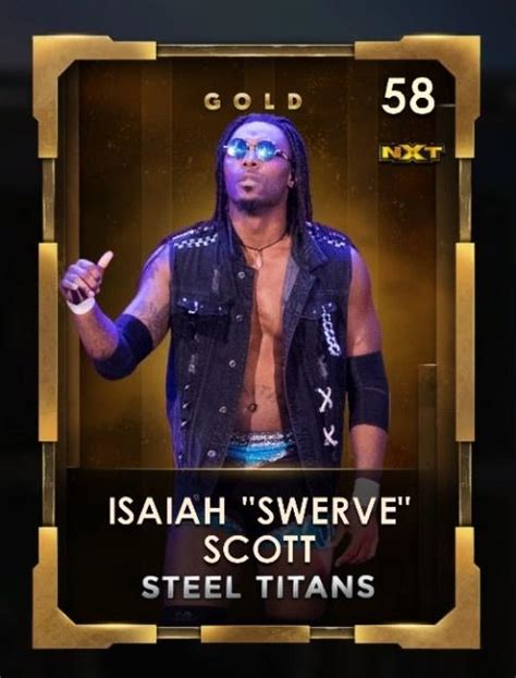 Isaiah Swerve Scott Wwe 2k22 Roster