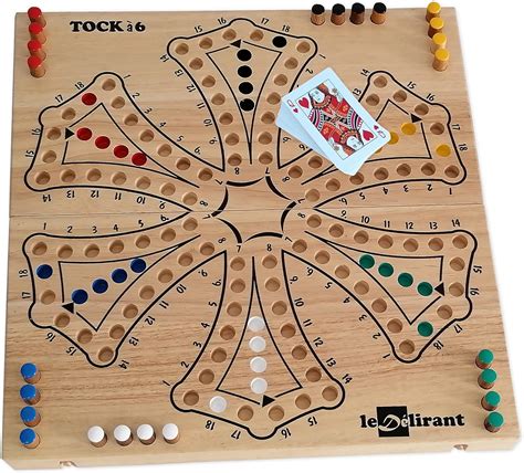 Jeu De Toc Ou Tock Xl X Cm De Luxe De Joueurs Ans Et