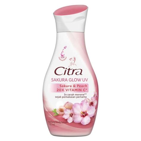 Jual Citra Sakura Glow Uv Hand Body Lotion Ukuran Ml Ml