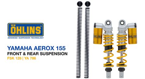 Upgrade your Yamaha Aerox 155 with Öhlins suspension