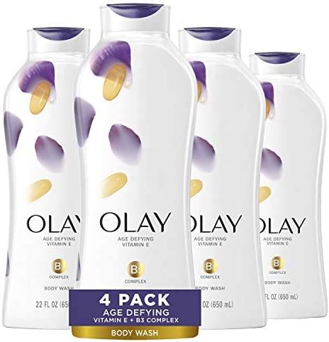 Olay Age Defying Body Wash With Vitamin E B3 Complex 22 Fl Oz Pack