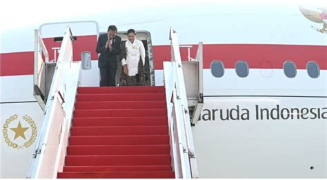 Presiden Jokowi Dan Ibu Iriana Mulai Rangkaian Lawatan Ke Beijing Dan