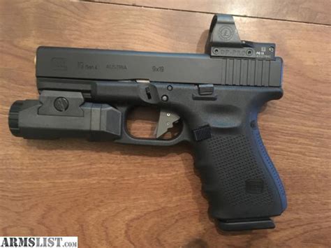 Armslist For Sale Glock 19 Gen 4 With Igfs Trigger Leupold Delta Point Pro