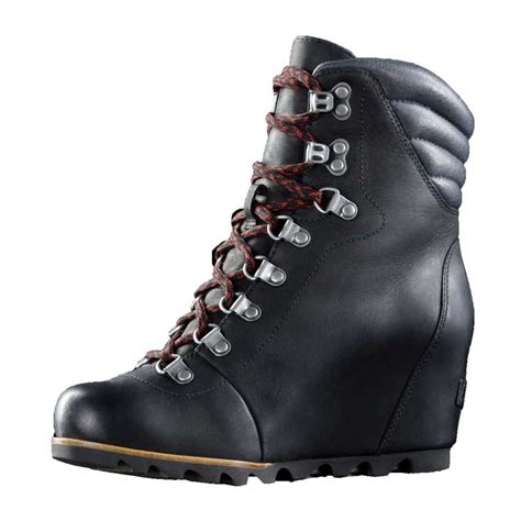 Sorel Conquest Wedge Black Snowinn