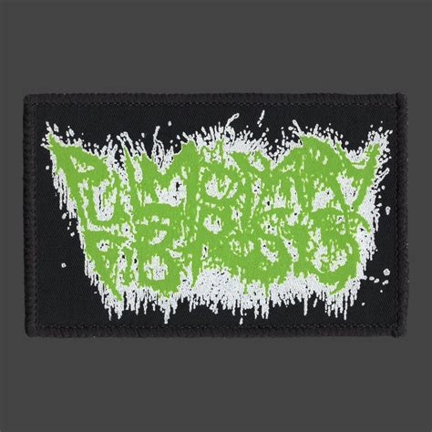 Pulmonary Fibrosis Print Patch Goregrind Band Etsy