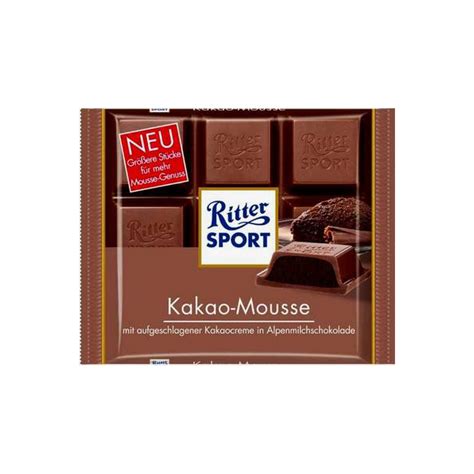 Ritter Sport Kakao Mousse 10x100g King Of Sweets