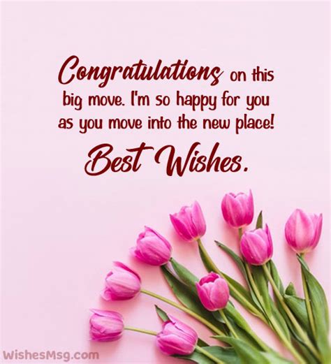 60 Best Wishes For Moving To A New Place Wishesmsg