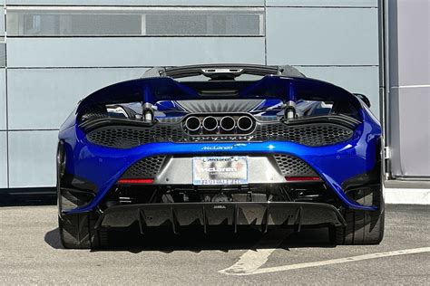 Ludus Blue Burton Blue McLaren 765LT Spider Carpaints Co