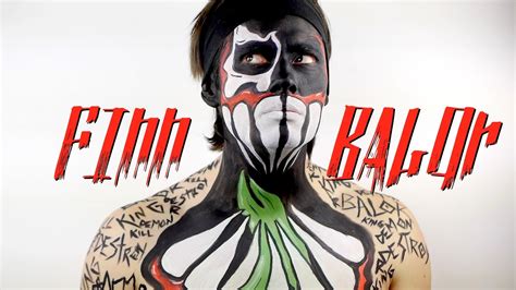 WWE Finn Bálor Paint Tutorial - Summerslam - YouTube