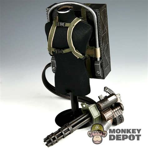 Monkey Depot - Heavy Weapon: Hot Toys Minigun w/Ammo Pack