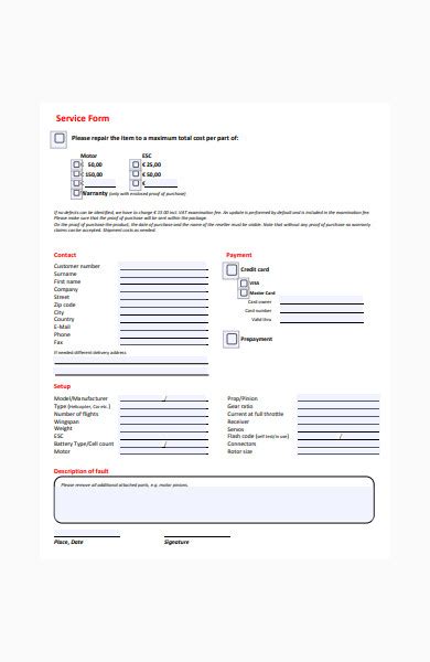 services forms   ms word excel