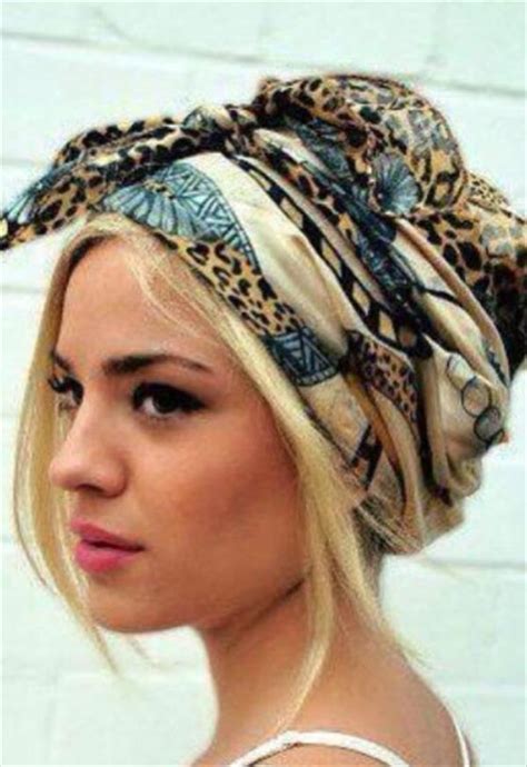 Bandanna hairstyles that 50 fashionable women must have - Fashionsum