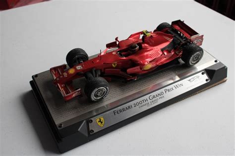 Hot Wheels Racing 1 18 Ferrari F2007 F1 2007 Kimi Raikonen